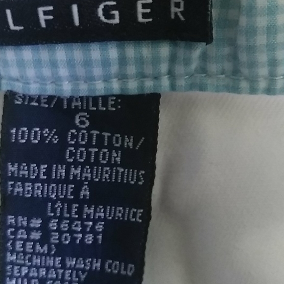 Vintage Tommy Hilfiger White denim shorts - Picture 4 of 4